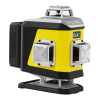 Nivel System CL4G LCD – laser krzyżowy zielony 4 × 360° 4D OLED Bluetooth